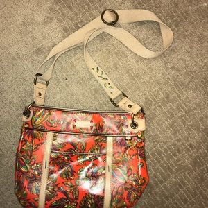 Sakroots red floral bag